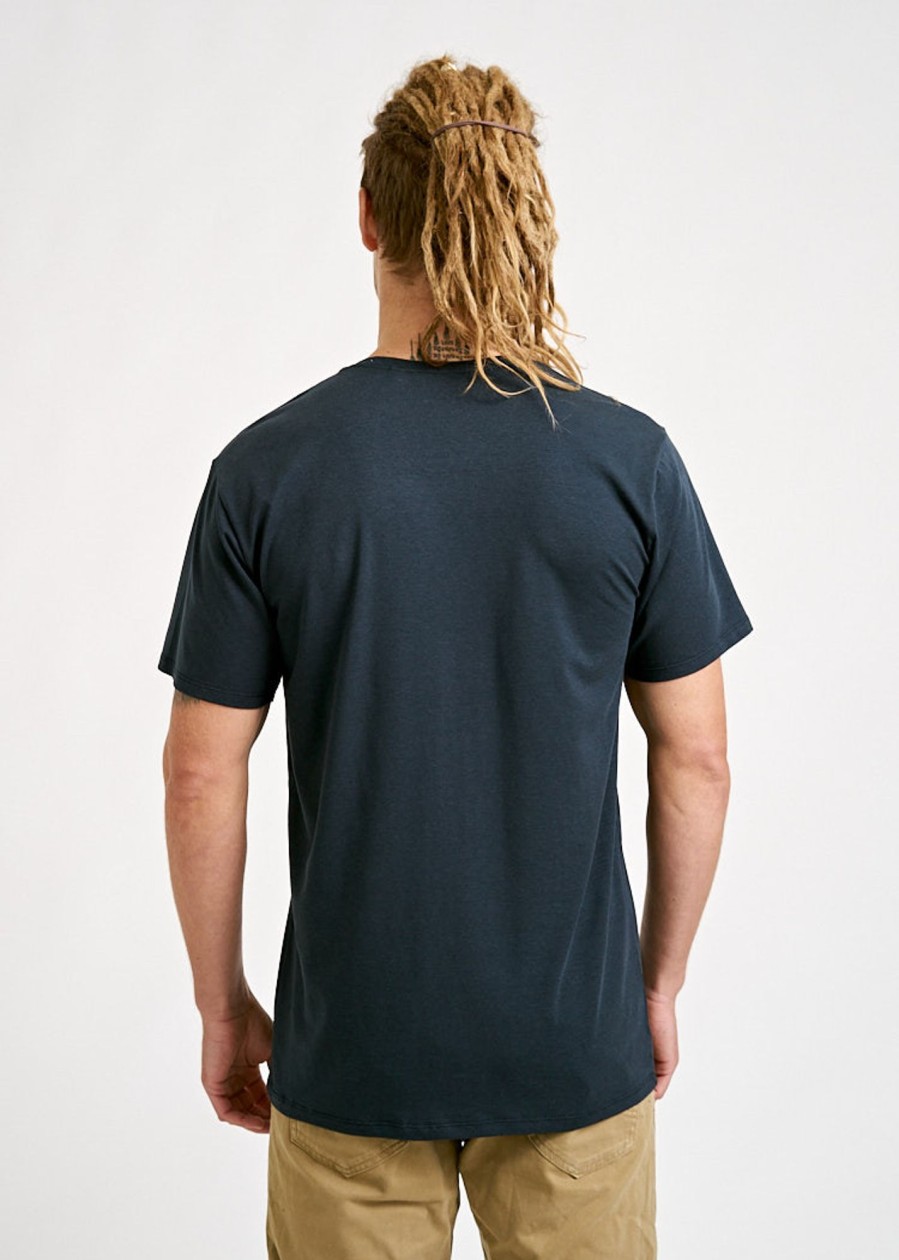 Herren wijld T-Shirts | Herren Woodshirt Loose Tee Carbon