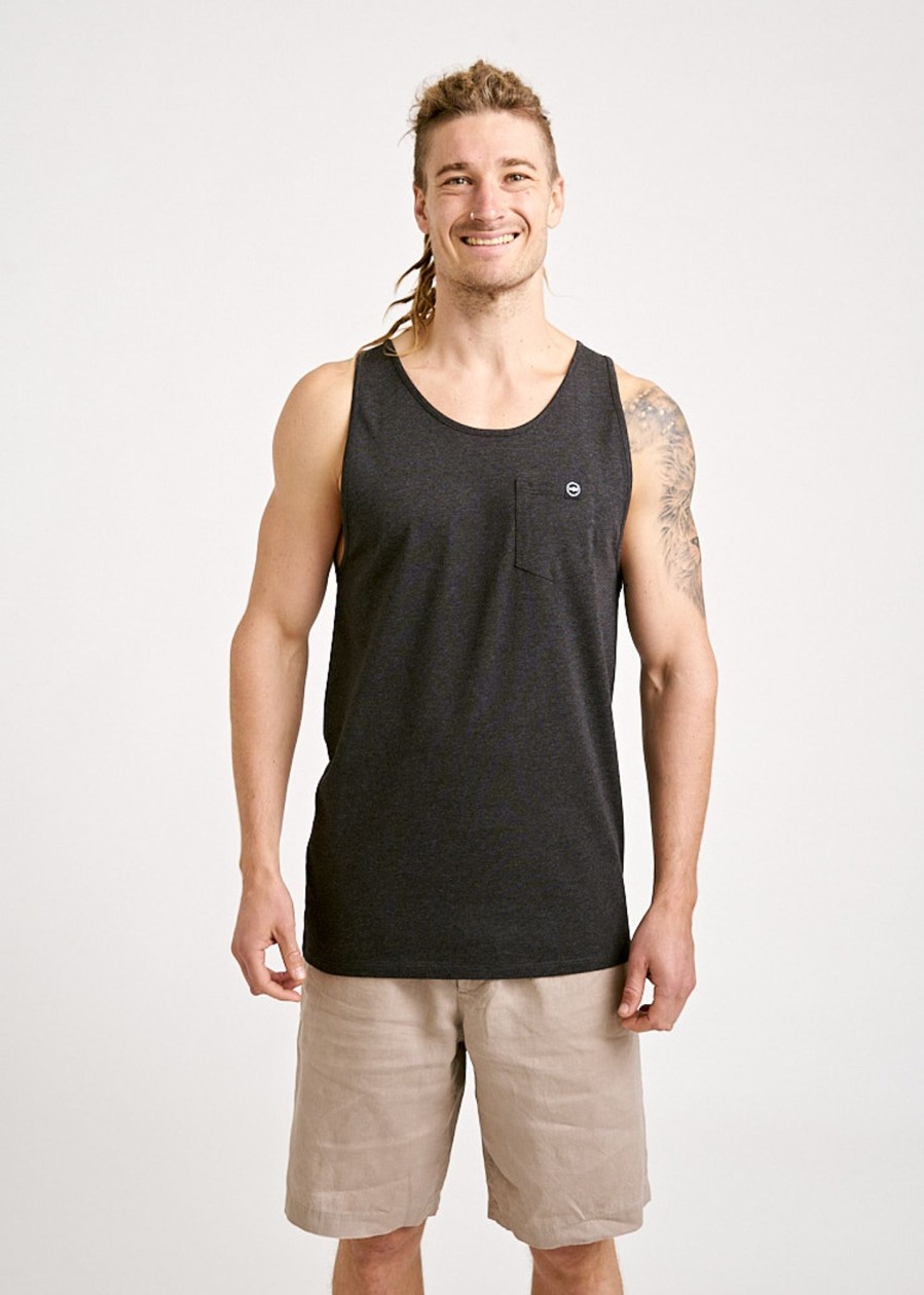 Herren wijld Tanktops | Herren Tank Top Anthrazit