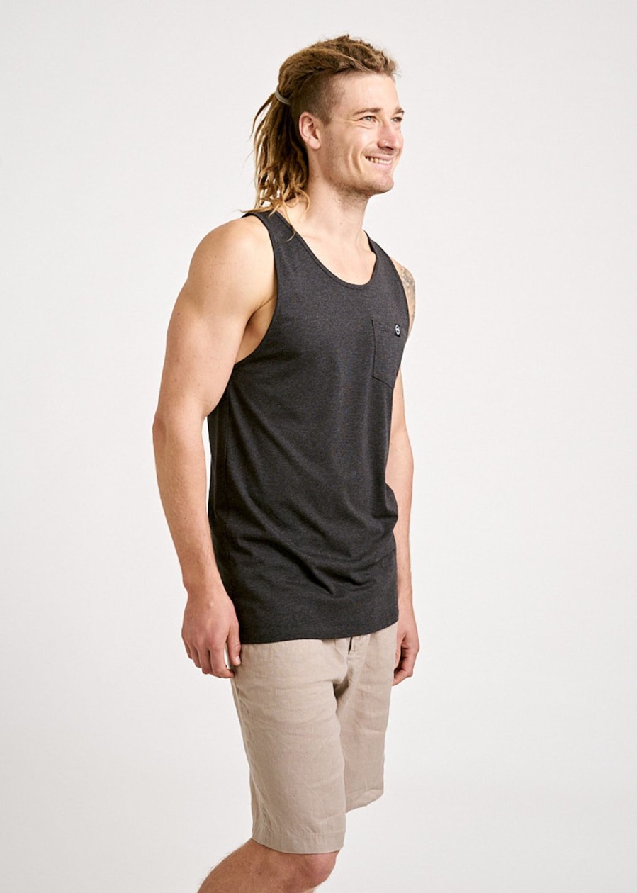 Herren wijld Tanktops | Herren Tank Top Anthrazit