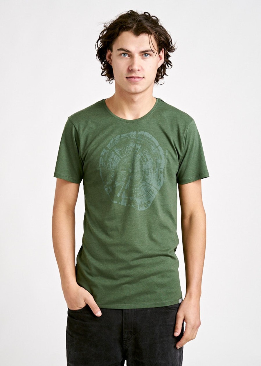 Herren wijld Motiv Shirts | Herren Made Of Wood Woodshirt