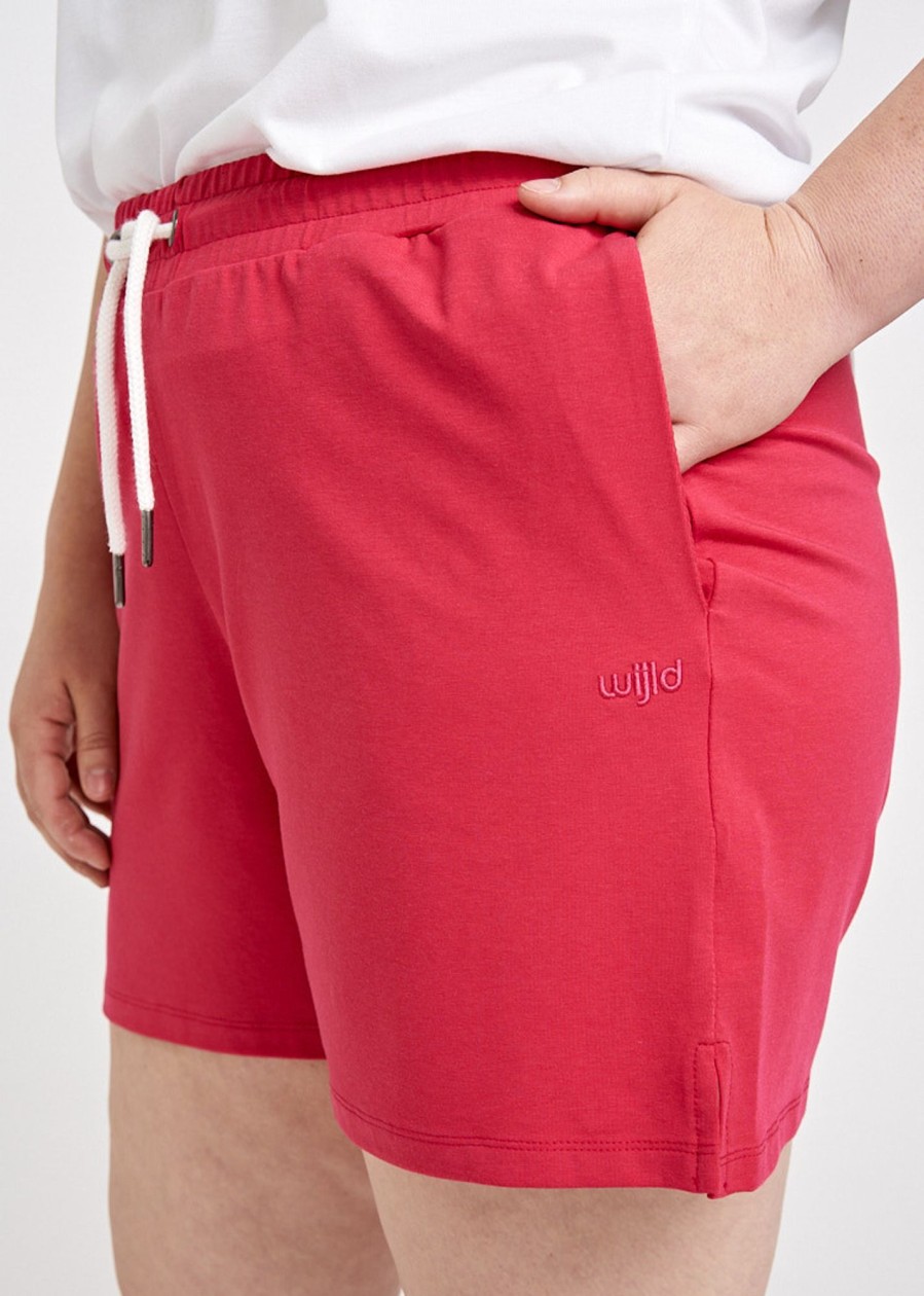 Damen wijld Shorts | Damen Jersey Shorts Viva Magenta