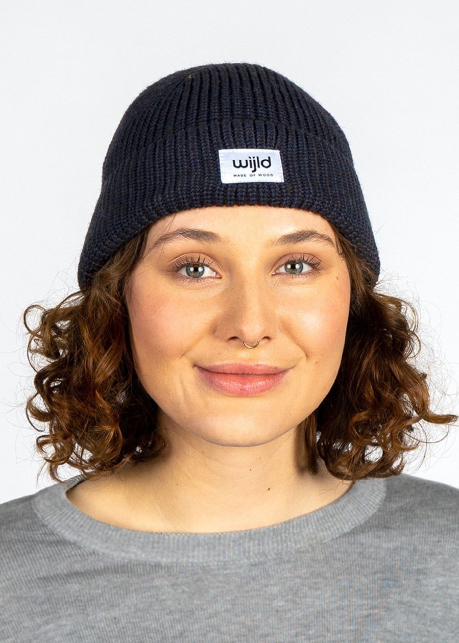 Herren wijld Kopfbedeckungen | Beanie Dark Blue