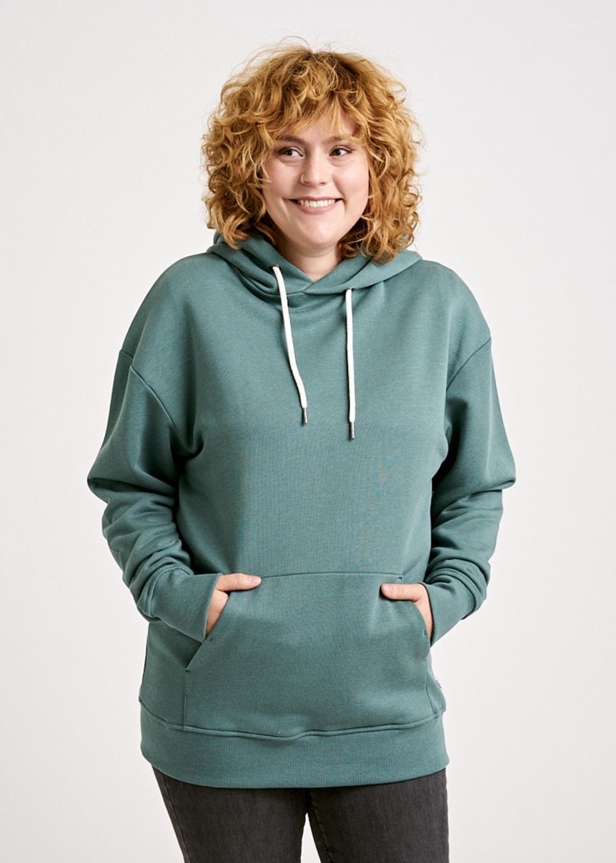 Damen wijld Sweatshirts & Hoodies | Damen Hoodie Silver Pine