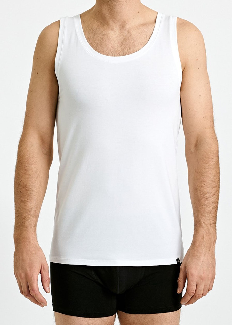 Herren wijld Shirts & Tops | Herren Underwear Tank Top Bright White