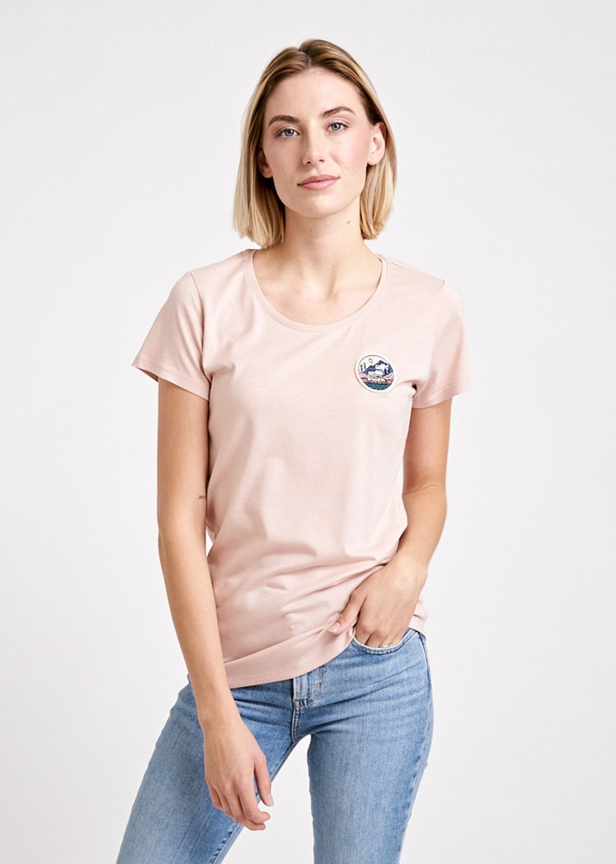 Damen wijld Patch Shirts | Damen Woodshirt Slim Caravan