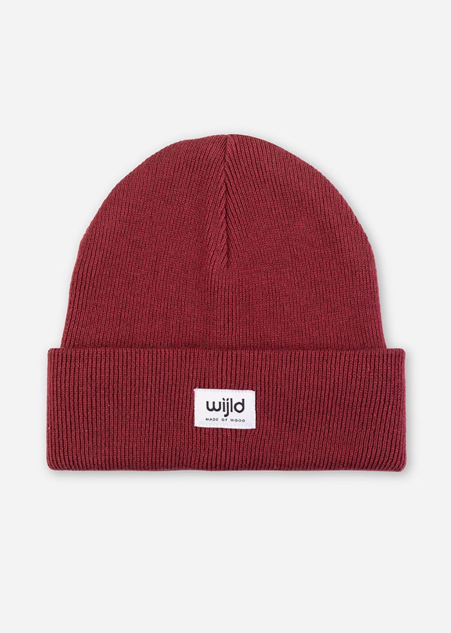 Herren wijld Kopfbedeckungen | Beanie Red