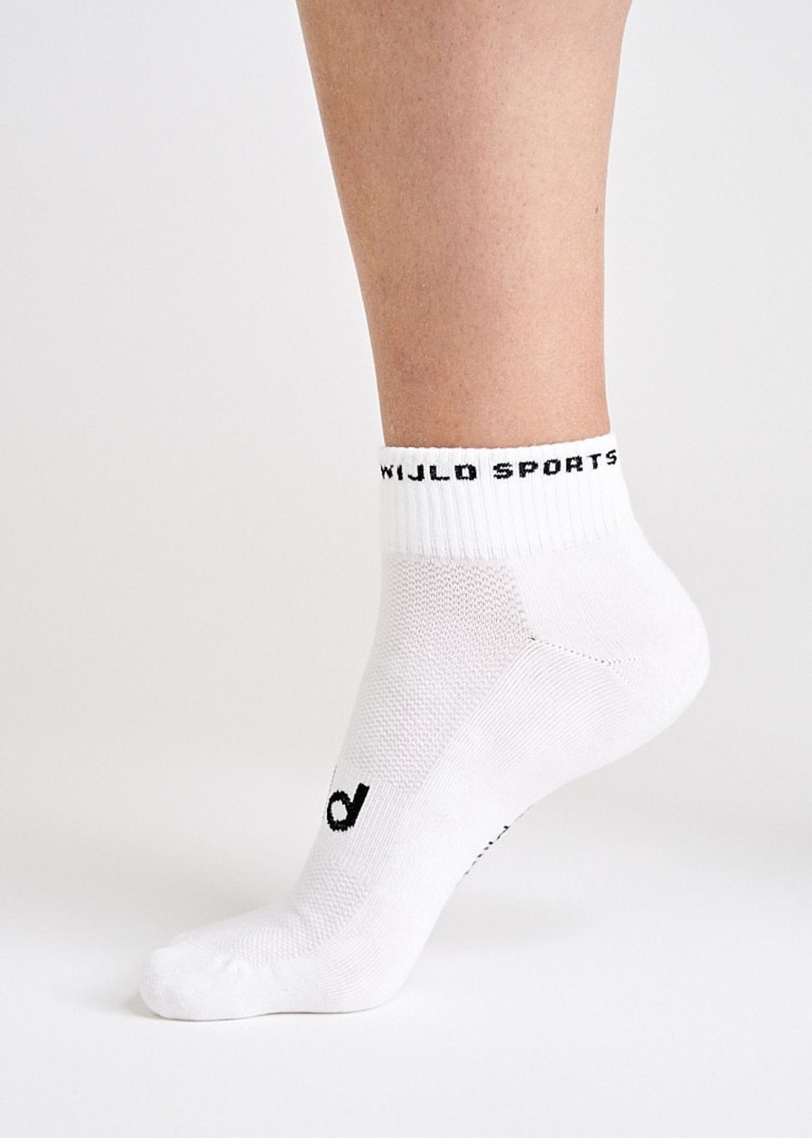 Herren wijld Socken | Halbhohe Sportsocken Bright White