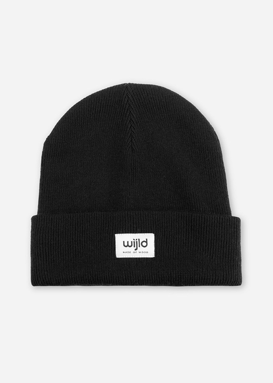 Herren wijld Kopfbedeckungen | Beanie Black