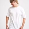 Herren wijld T-Shirts | Herren Woodshirt Overcut Bright White