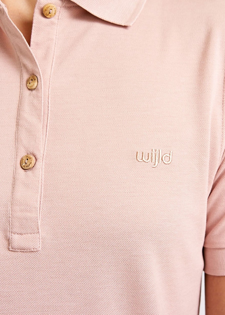 Damen wijld Poloshirts | Damen Polo-Shirt Smoked Rose