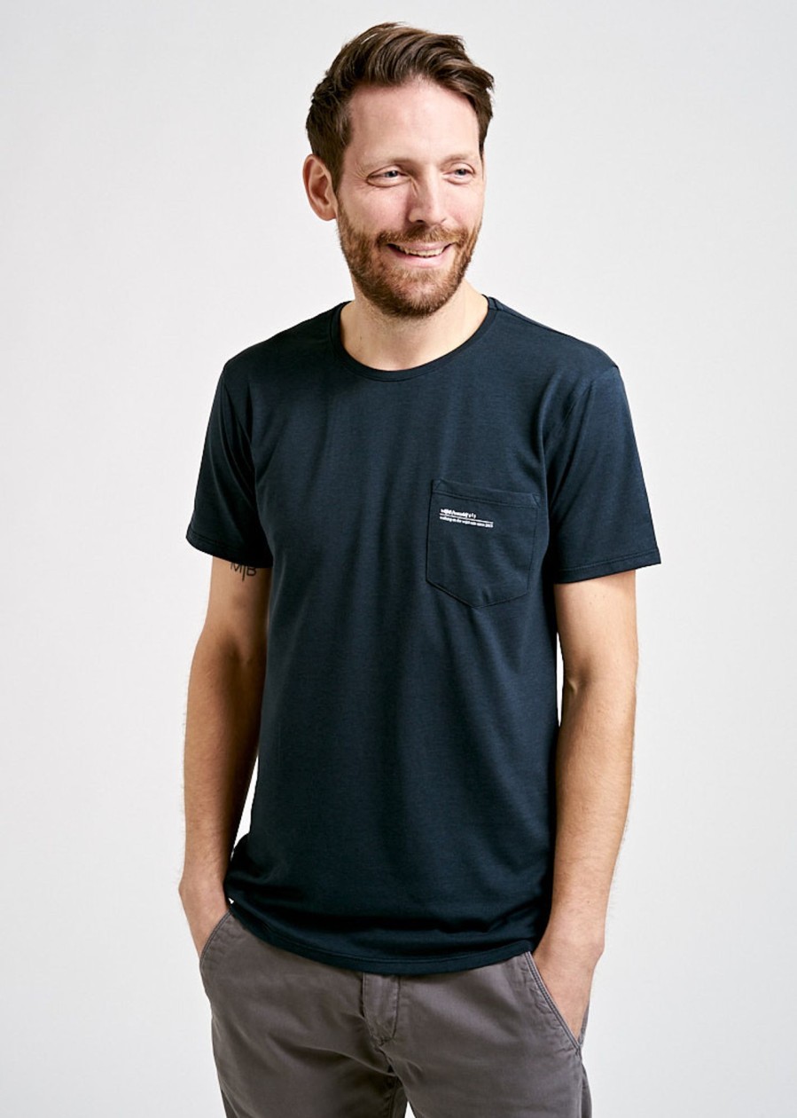 Herren wijld T-Shirts | Herren Pocket Woodshirt Carbon