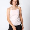 Damen wijld Tops | Damen Spaghetti Top Bright White