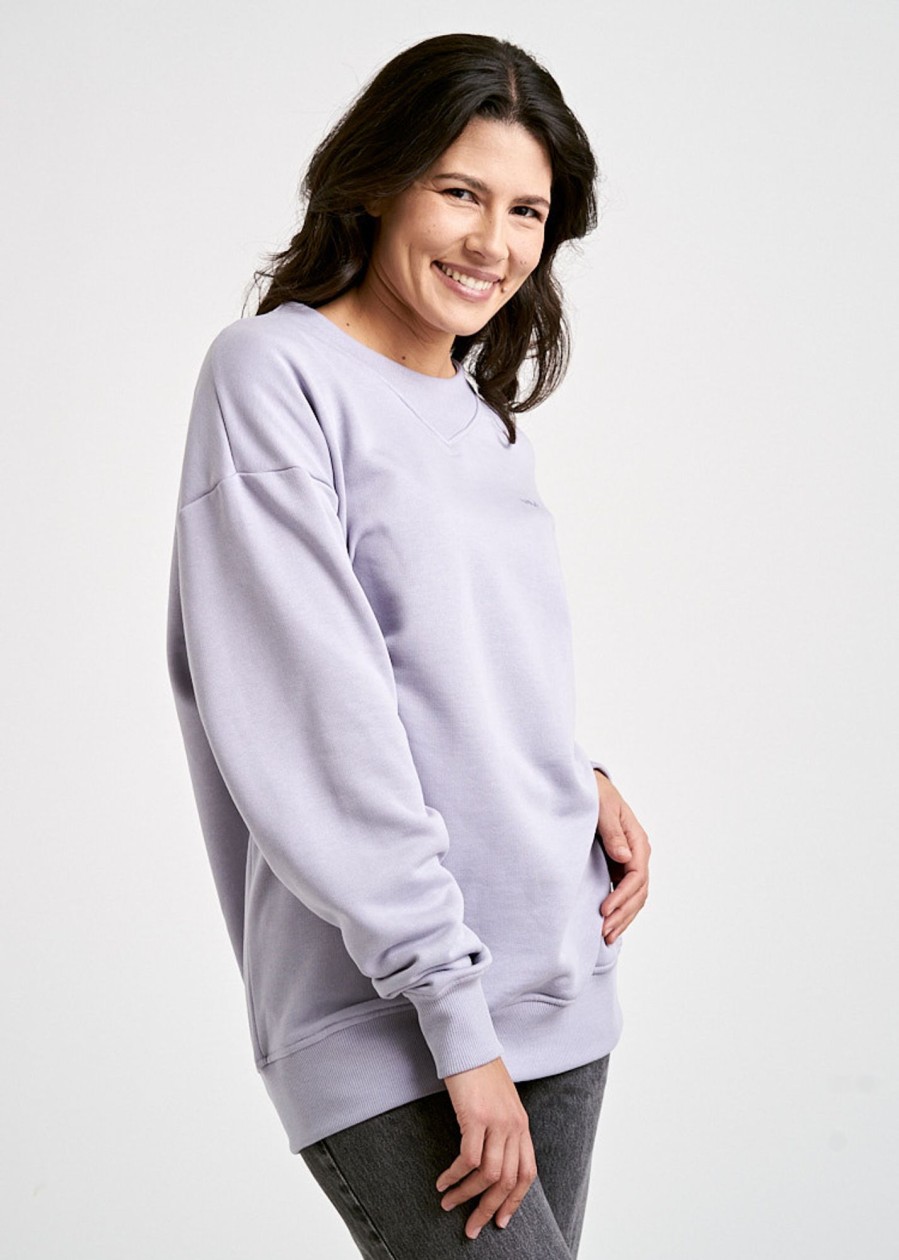 Damen wijld Sweatshirts & Hoodies | Damen Sweater Lavender Aura