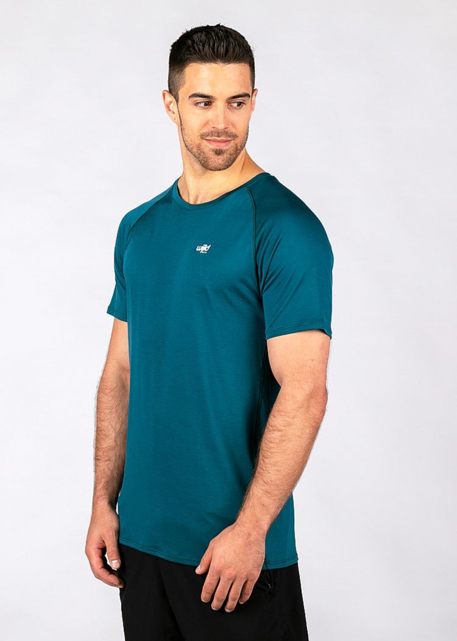 Herren wijld Shirts & Tops | Herren Sportshirt Petrol