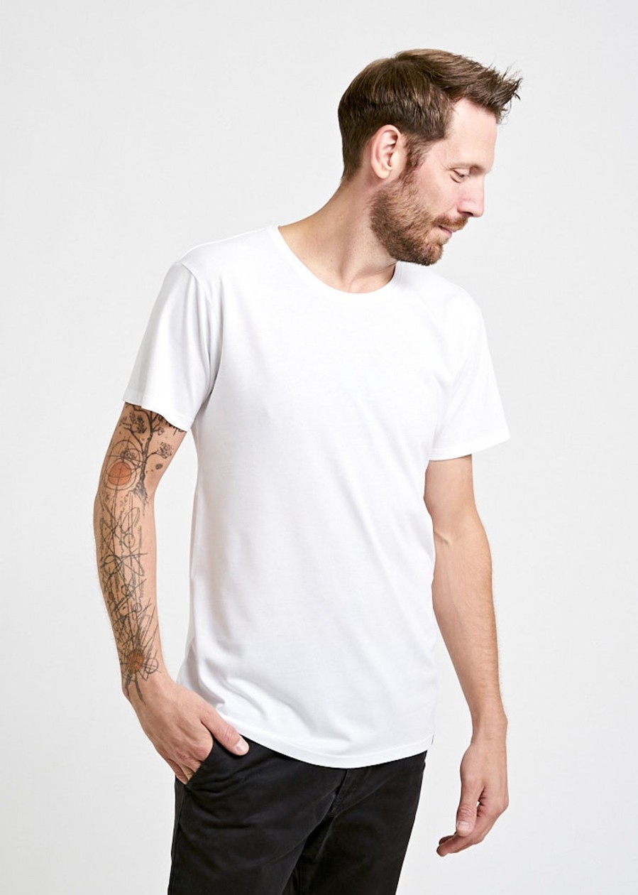 Herren wijld T-Shirts | Herren Woodshirt Bright White