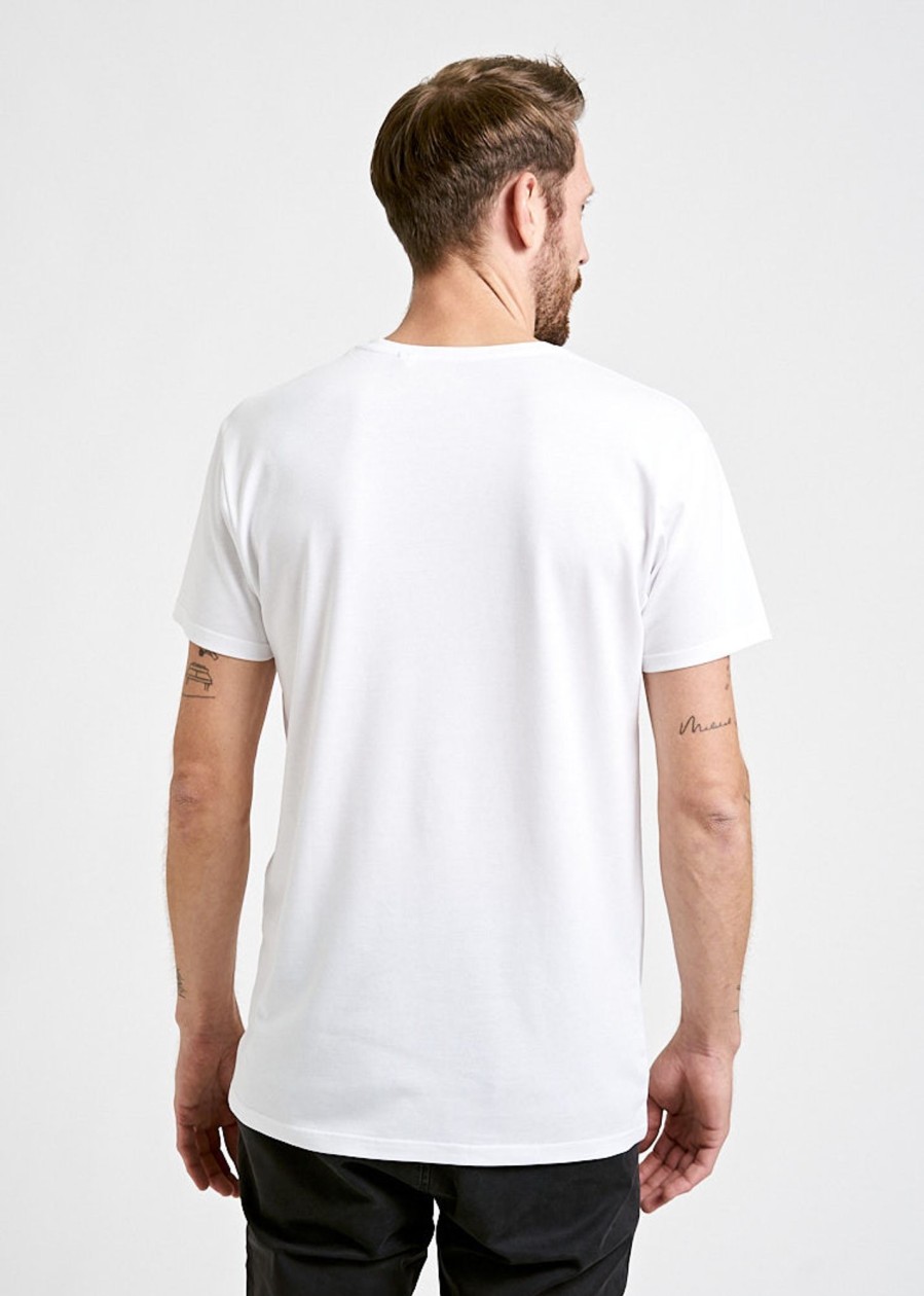 Herren wijld T-Shirts | Herren Woodshirt Bright White