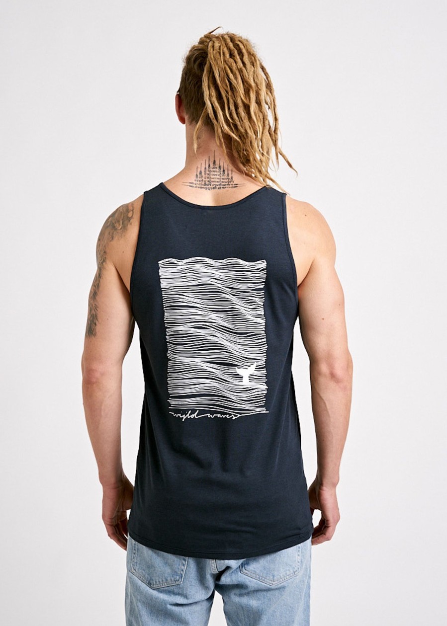 Herren wijld Tanktops | Herren Tank Top Wijld Waves