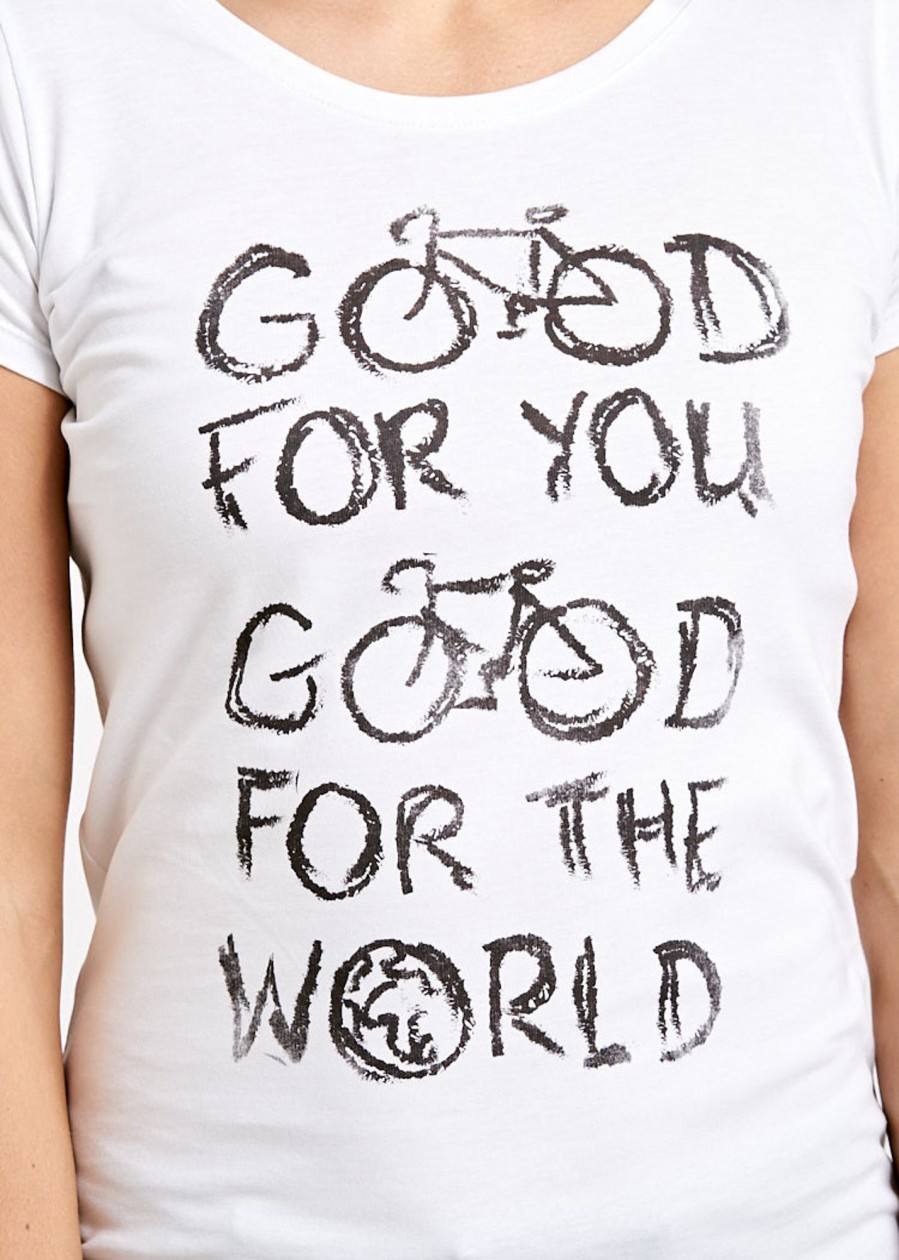 Damen wijld Motiv Shirts | Damen Good For The World Woodshirt