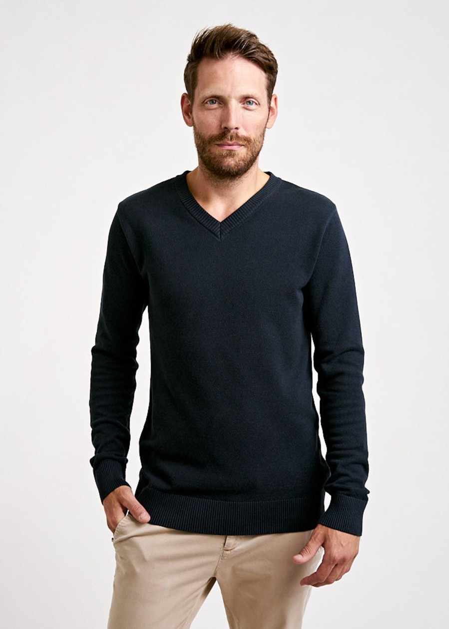 Herren wijld Pullover | Herren Strickpullover Carbon