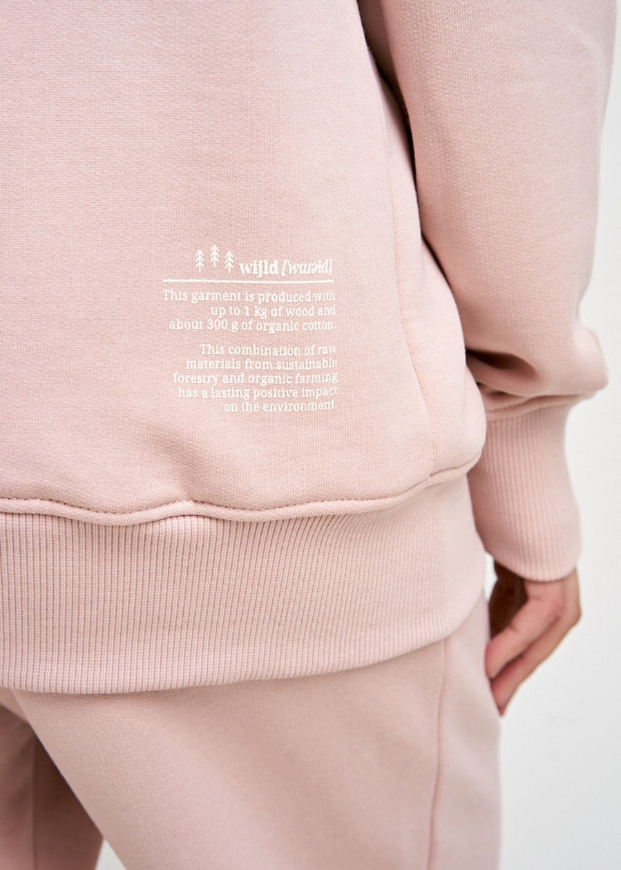 Damen wijld Sweatshirts & Hoodies | Damen Hoodie Smoked Rose