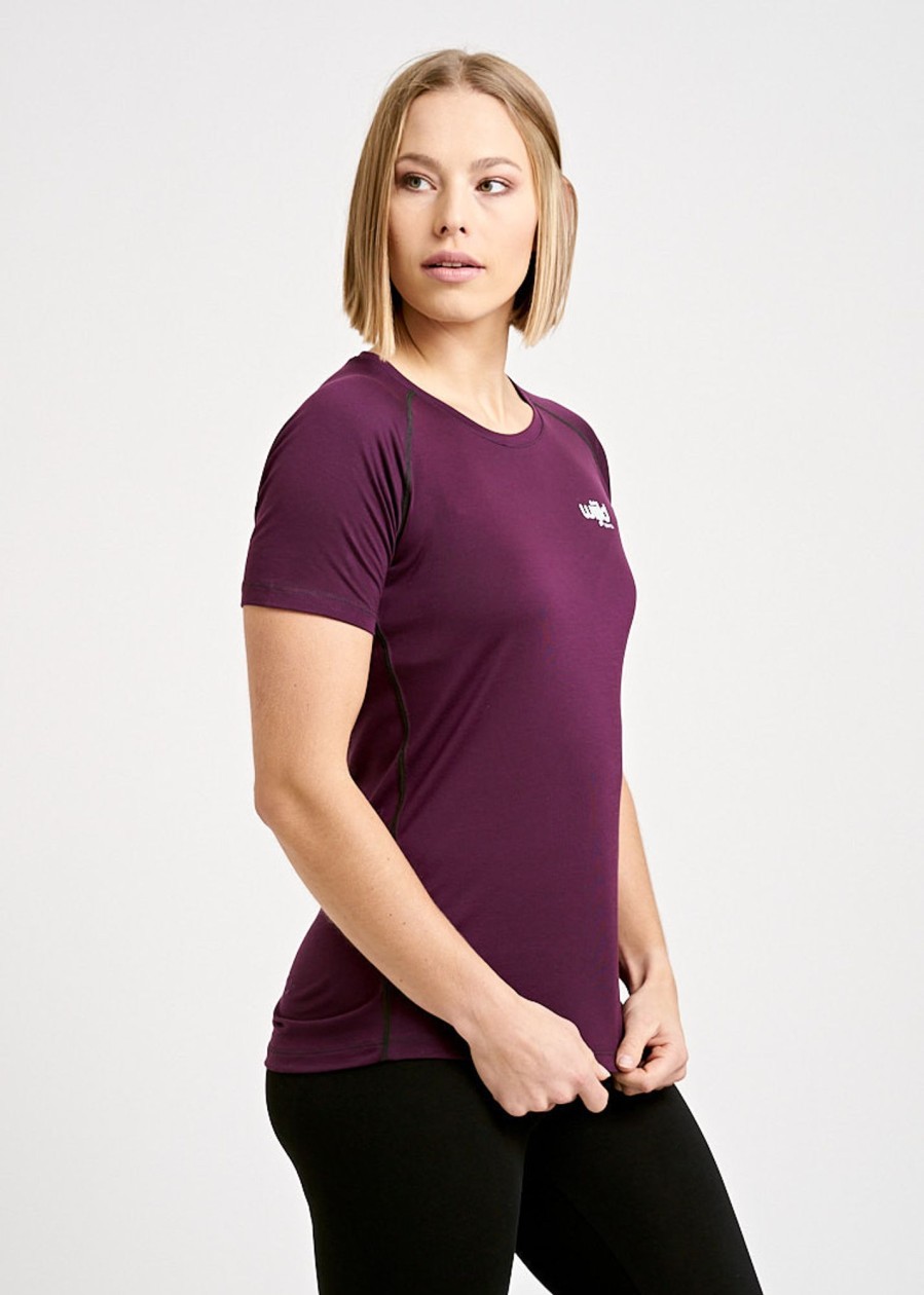 Damen wijld Shirts & Tops | Damen Sportshirt Purple