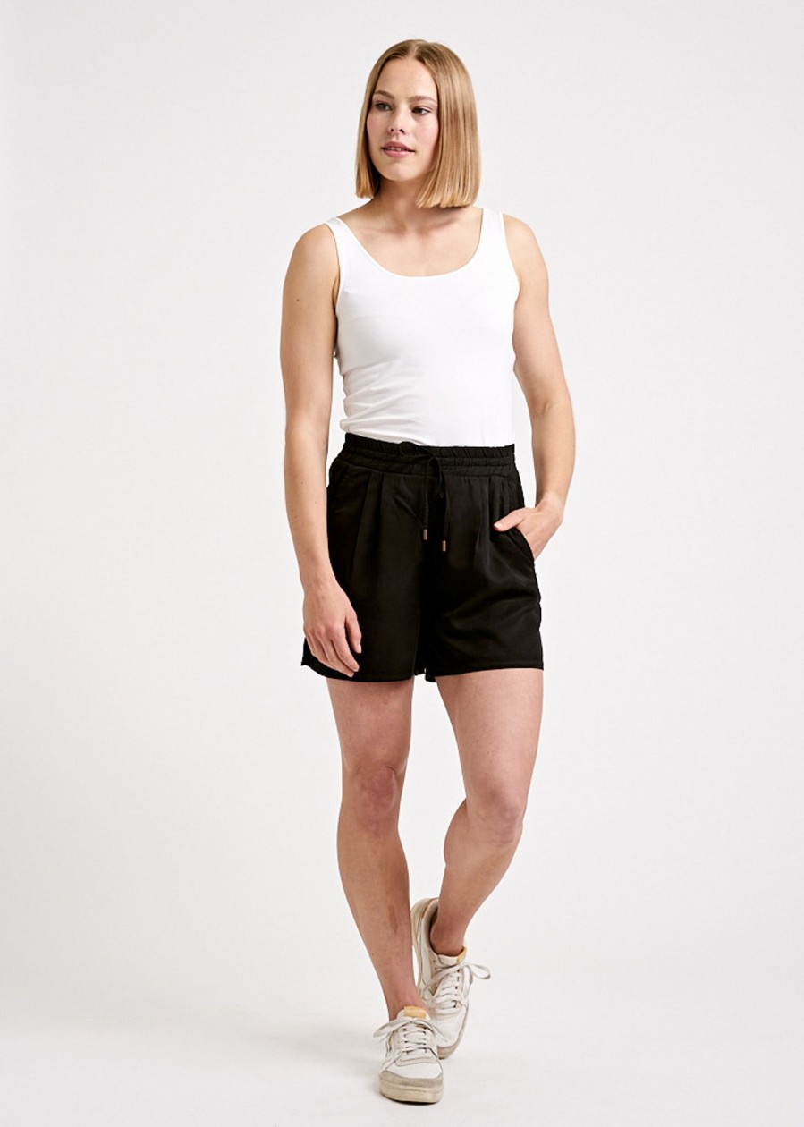 Damen wijld Shorts | Damen Twill Shorts Black