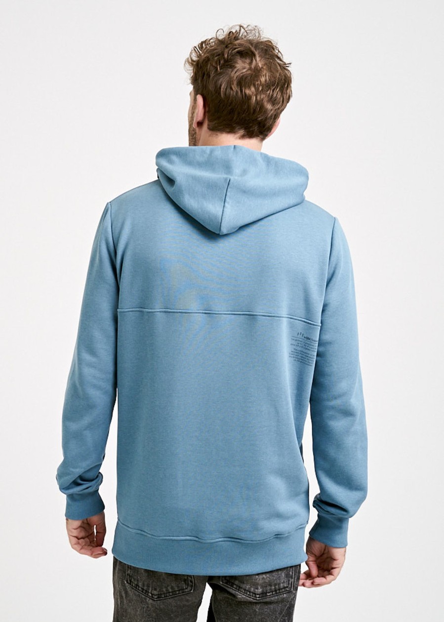 Herren wijld Sweatshirts & Hoodies | Herren Hoodie Blue Stone